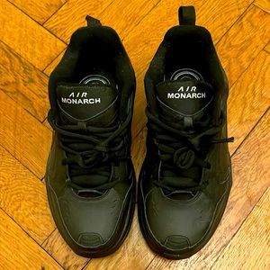 Black Nike Air Monarchs